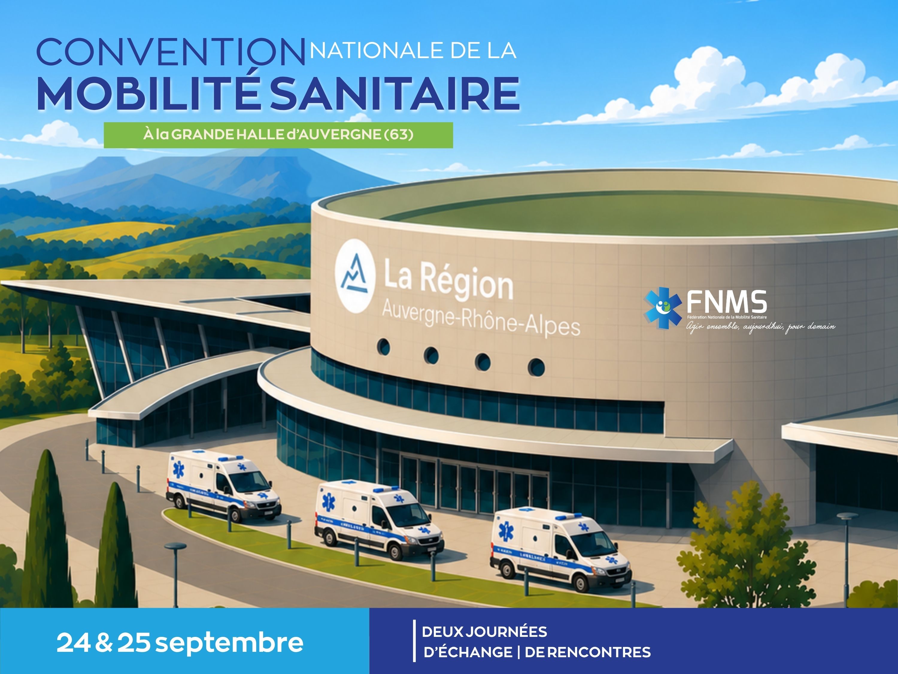 Convention Nationale 2026 : rendez-vous les 24 et 25 septembre à Clermont-Ferrand