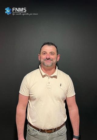 Portrait de HUMBERT Cédric, membre du conseil d'administration de la FNMS.