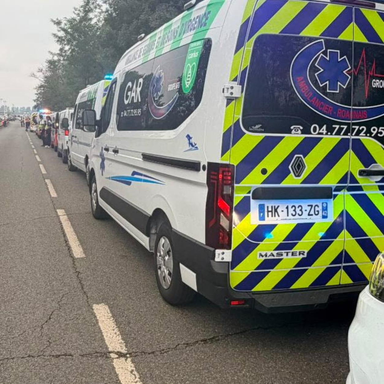 Ambulanciers - Incendie Gironde 2